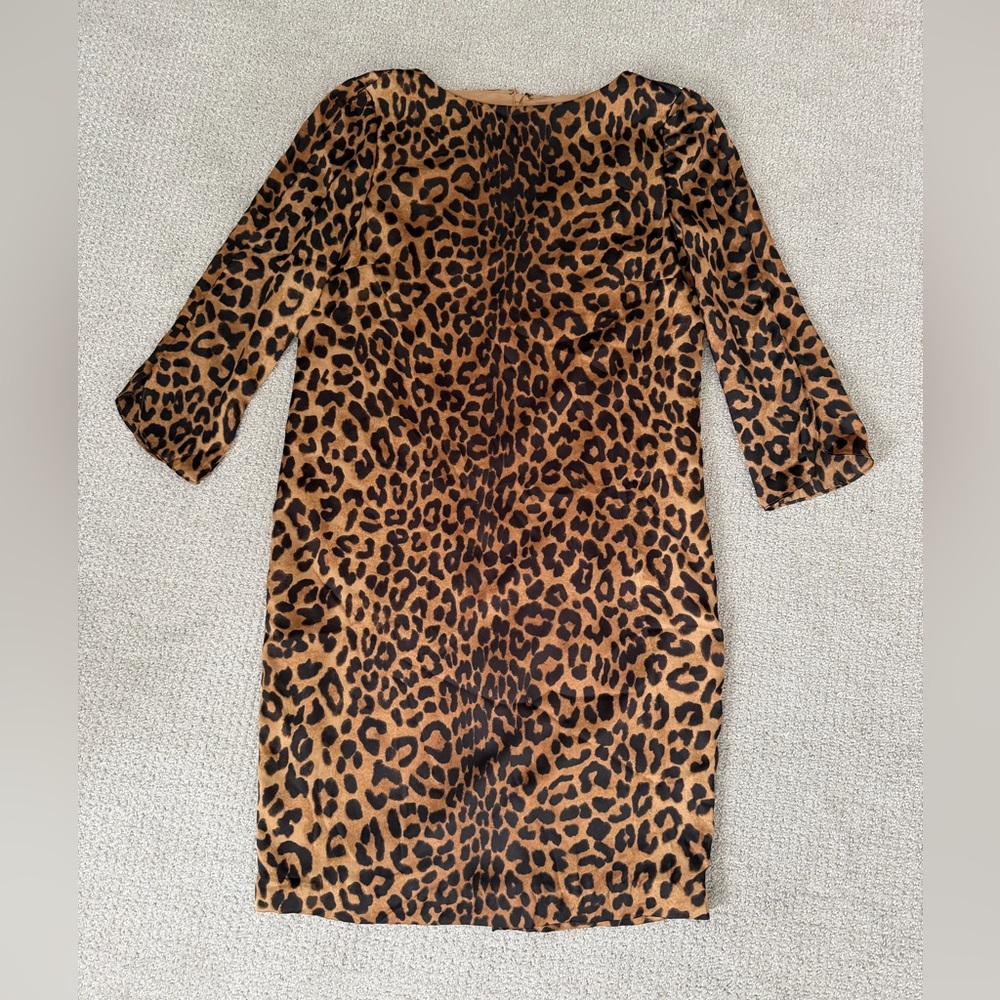 Jones New York Leopard Print Shift Dress NWT